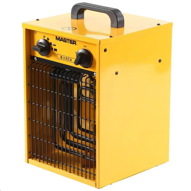 Electric fan heater, 3kW, 230V
